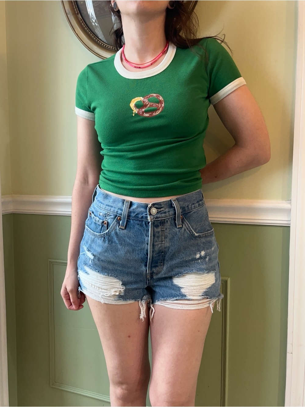 Levi’s 501 cutoff shorts